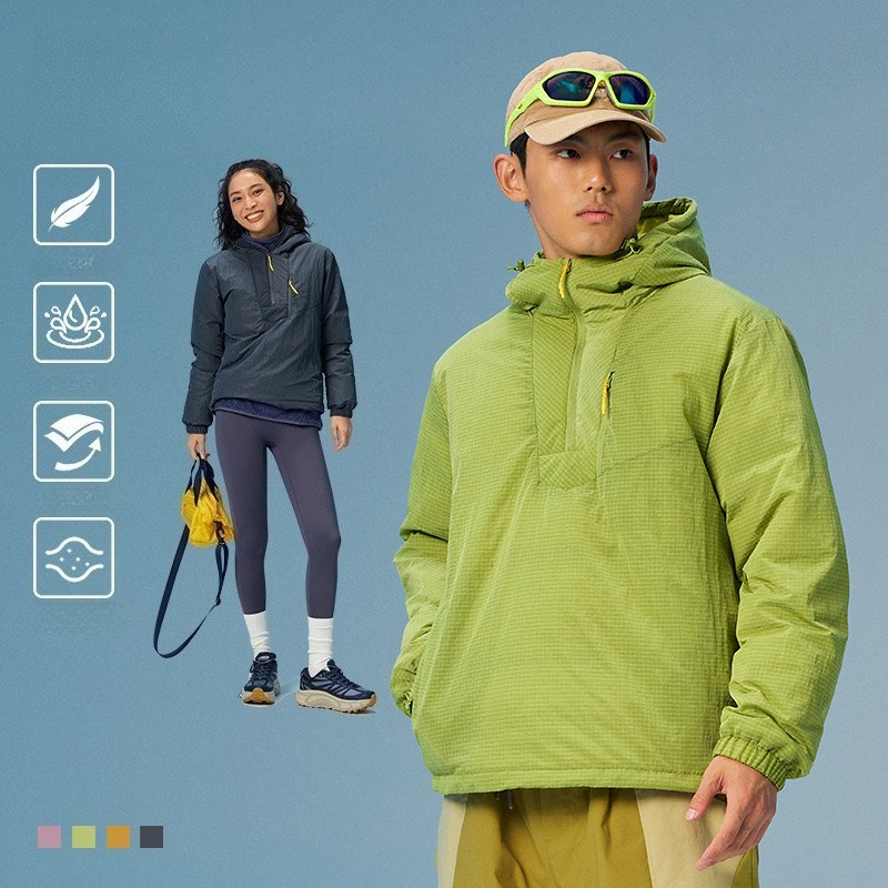 Winter Clothing Hiking - Unisex 90% Weiße Entendaunen-Pullover – Leichte,