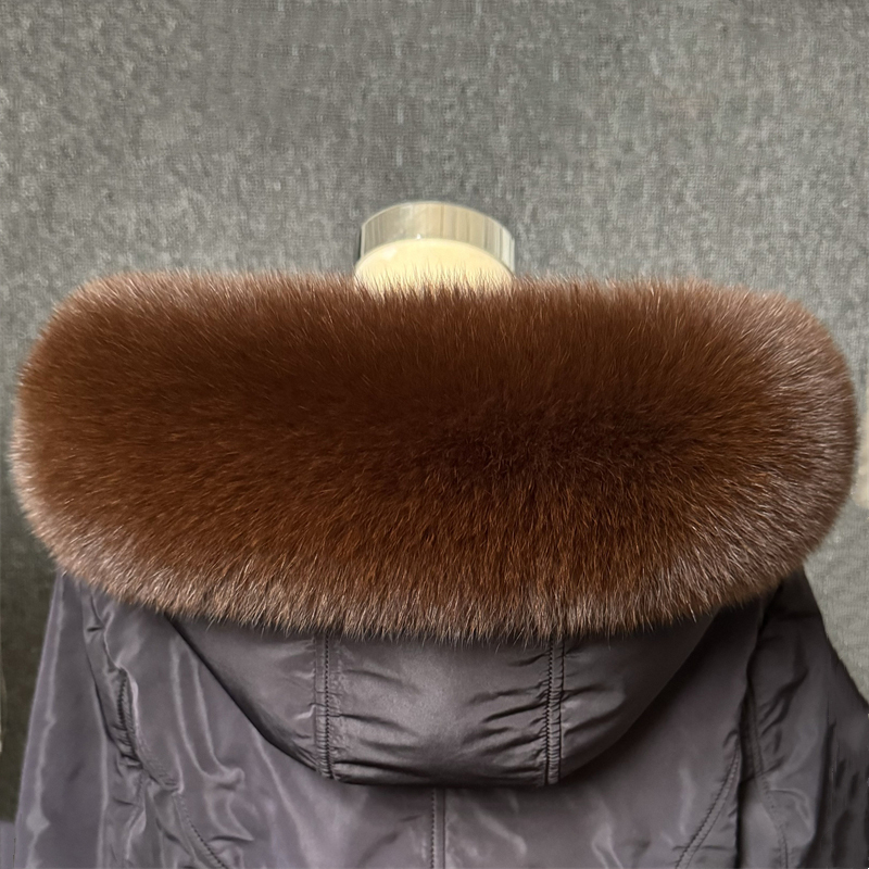 Echt Fox Pelz Kragen Frauen Un – Winter Clothing Pk Bewertung und Preis