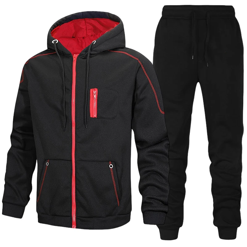 Modischer Herren-Trainingsanzu – Winter Clothing Pk Bewertung und Preis