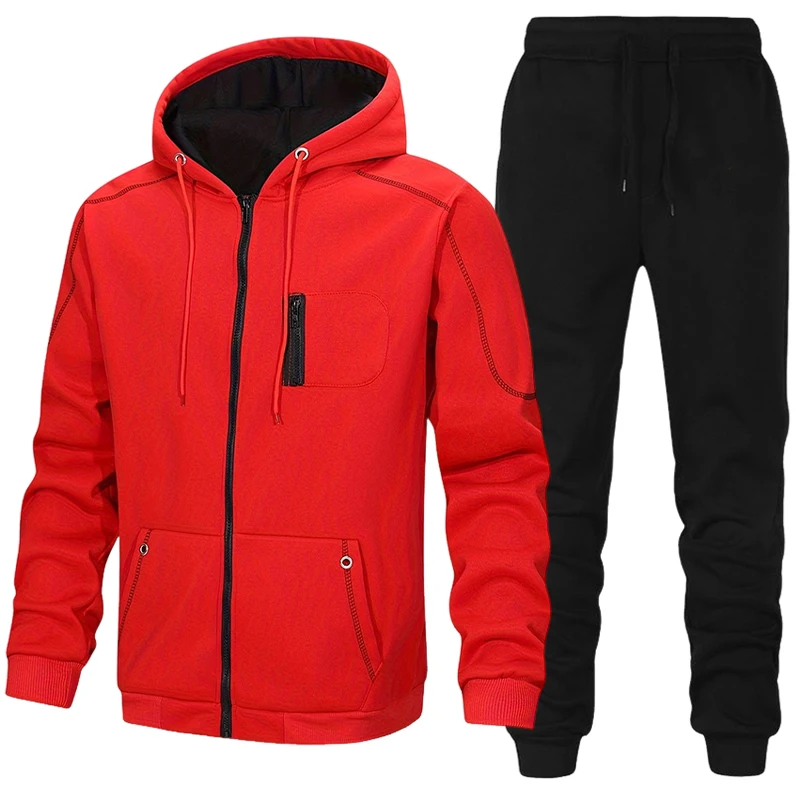Modischer Herren-Trainingsanzu – Winter Clothing Pk Bewertung und Preis