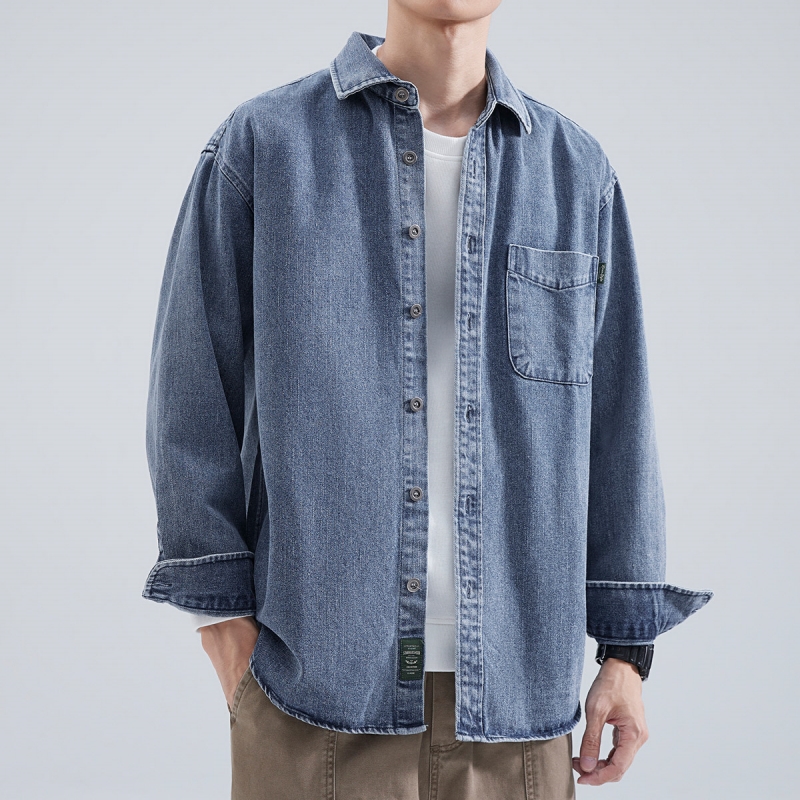 Jeanshemd für Herren, langärme – Winter Clothing Pk Bewertung und Preis