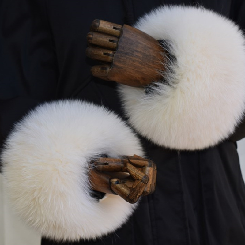 Fuchspelz-Manschetten für Dame – Winter Clothing Pk Bewertung und Preis