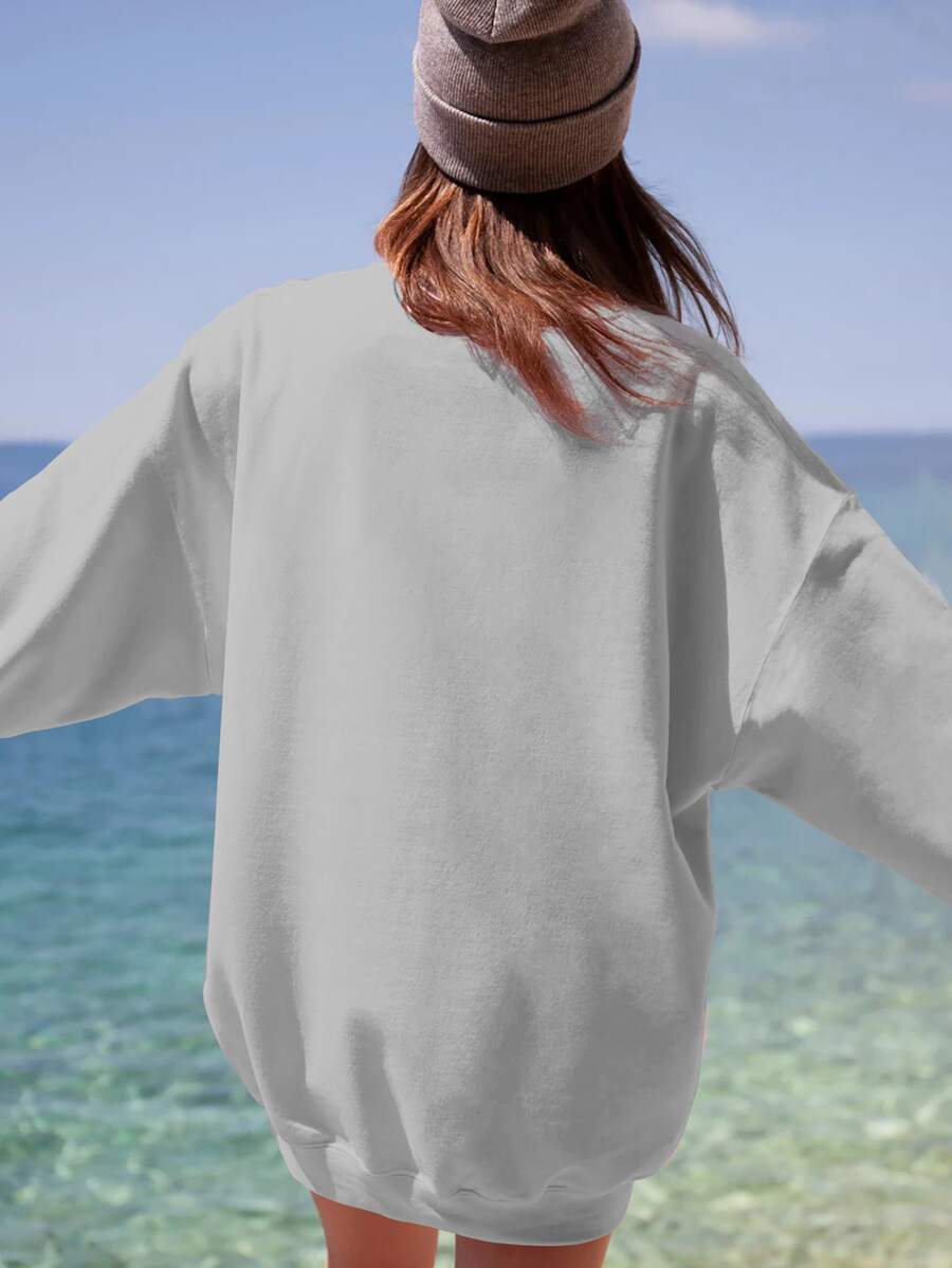 Damen-Sweatshirt mit Buchstabe – Winter Clothing Gift Ideas Bewertung und Preis