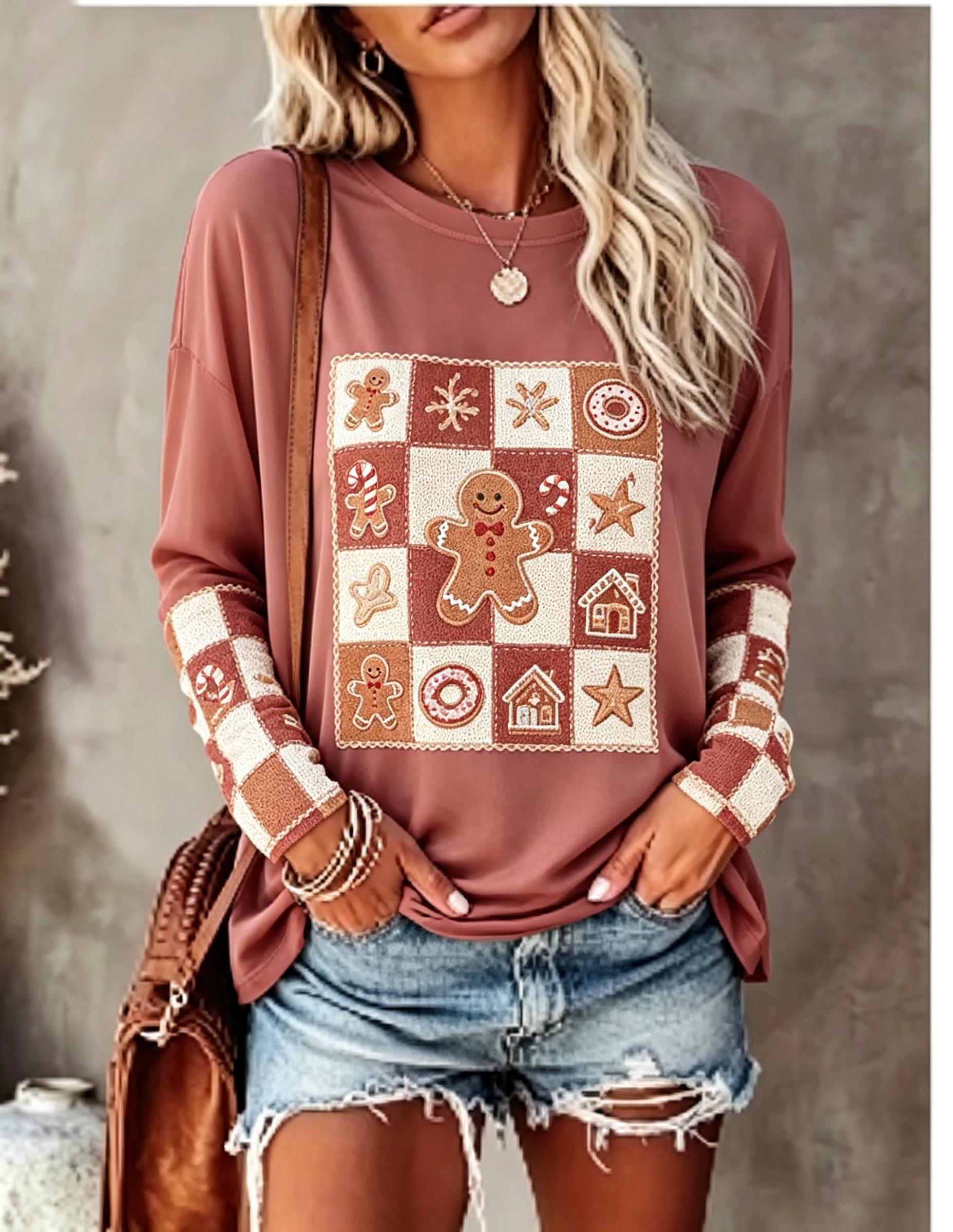 Damen-Langarm-T-Shirt mit Fuch – Winter Clothing For Women Bewertung und Preis