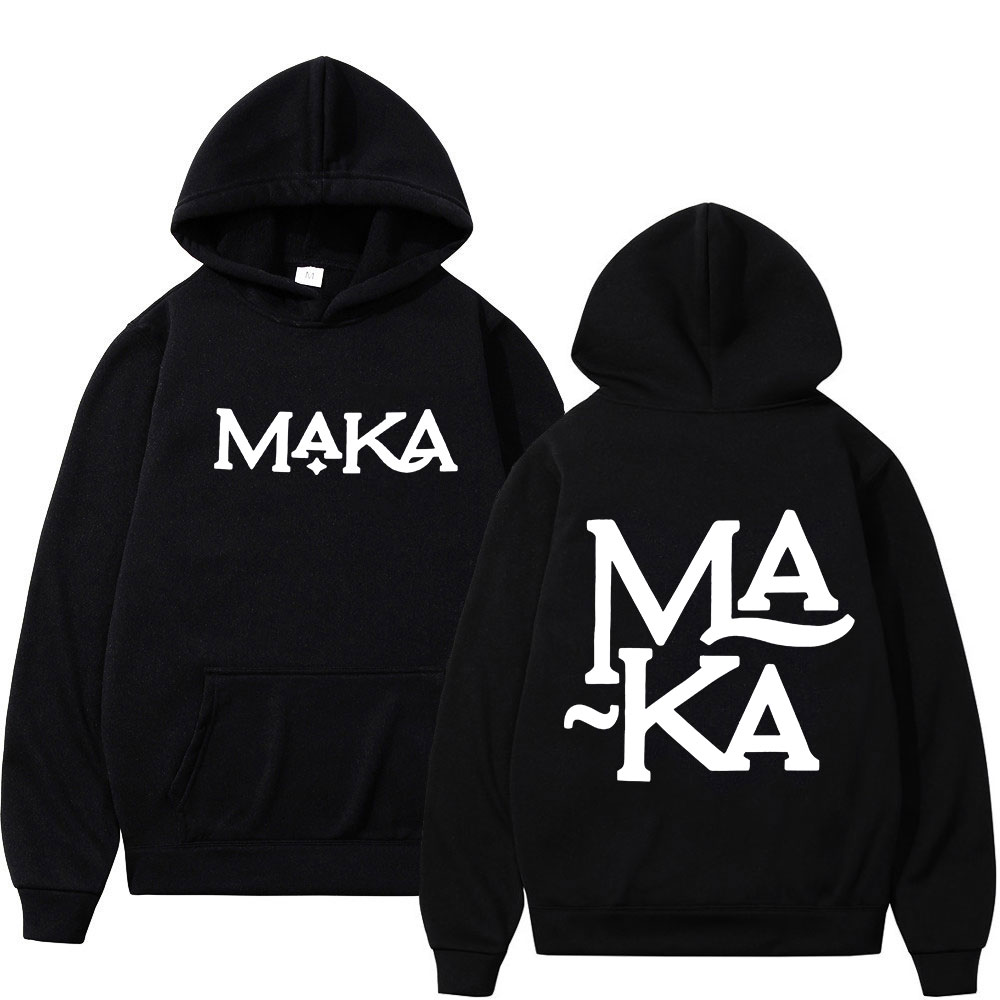 Rapper Maka Logo Merch Hoodies – Winter Clothing For Women Bewertung und Preis