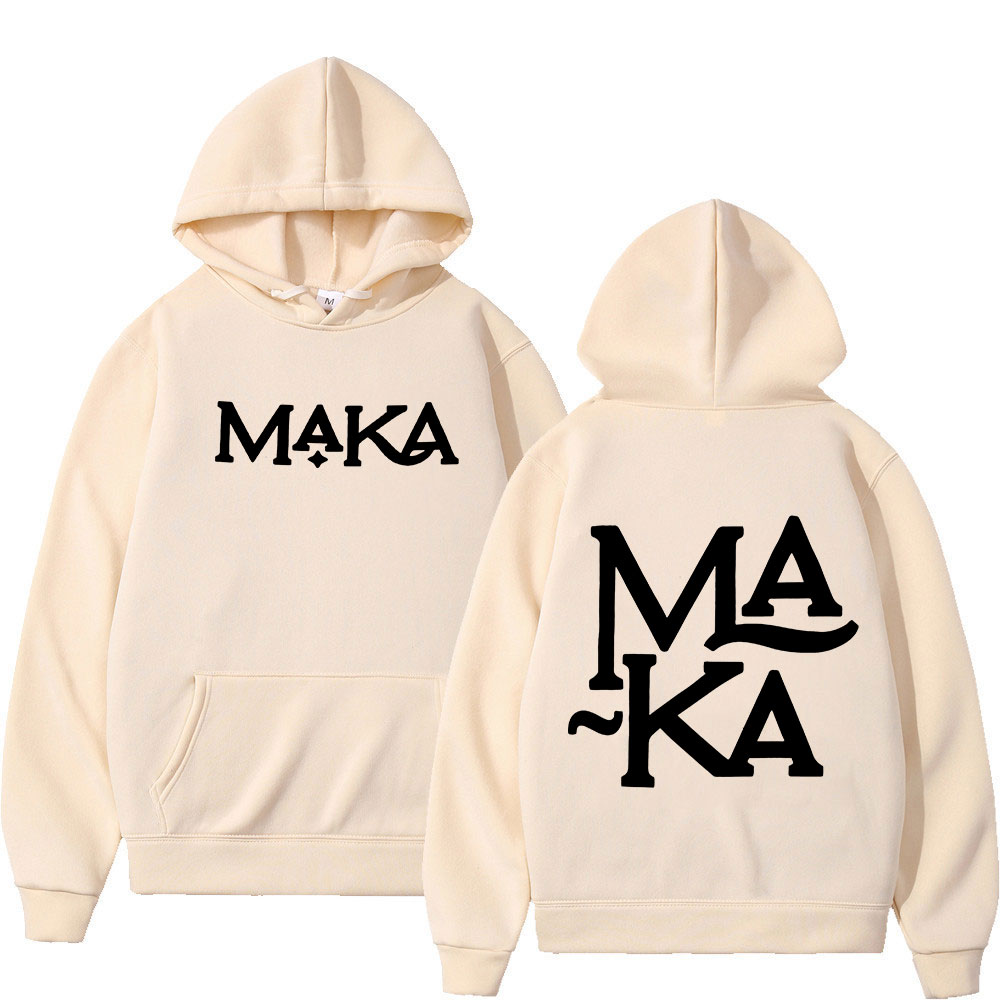 Rapper Maka Logo Merch Hoodies – Winter Clothing For Women Bewertung und Preis