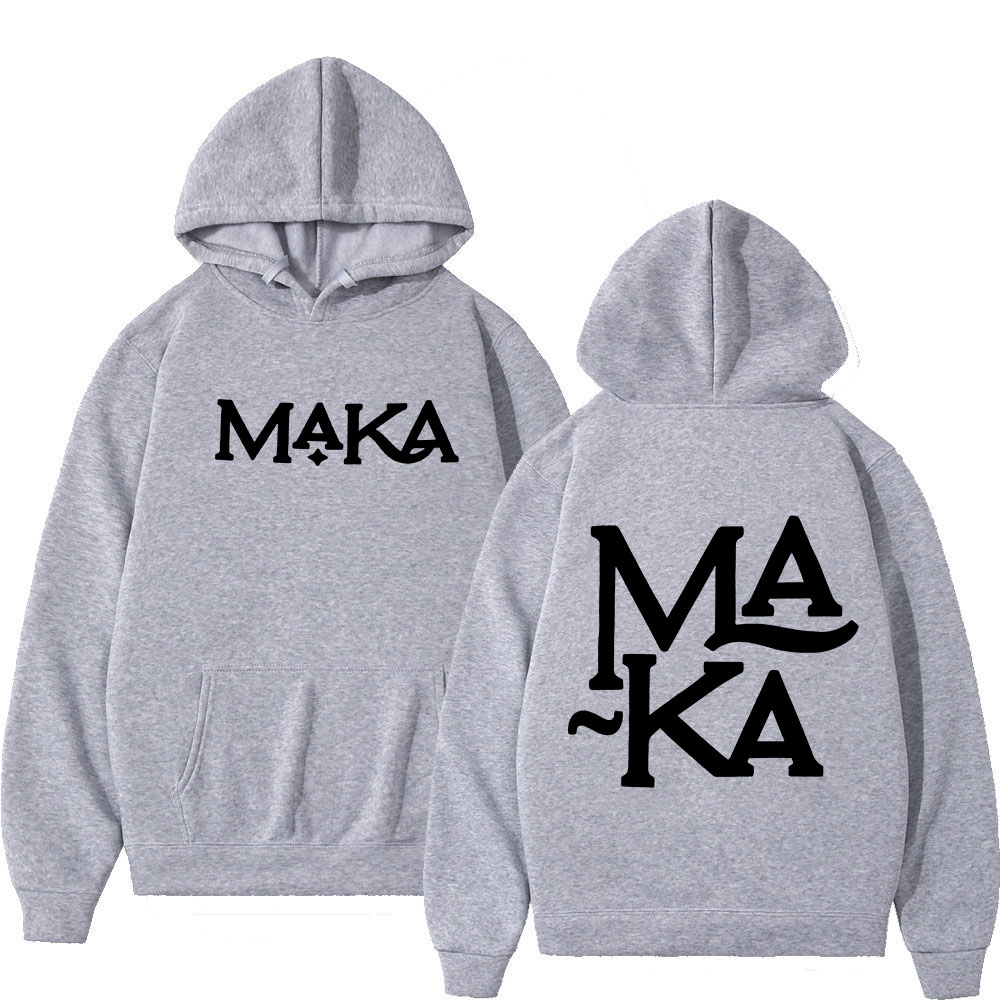 Rapper Maka Logo Merch Hoodies – Winter Clothing For Women Bewertung und Preis