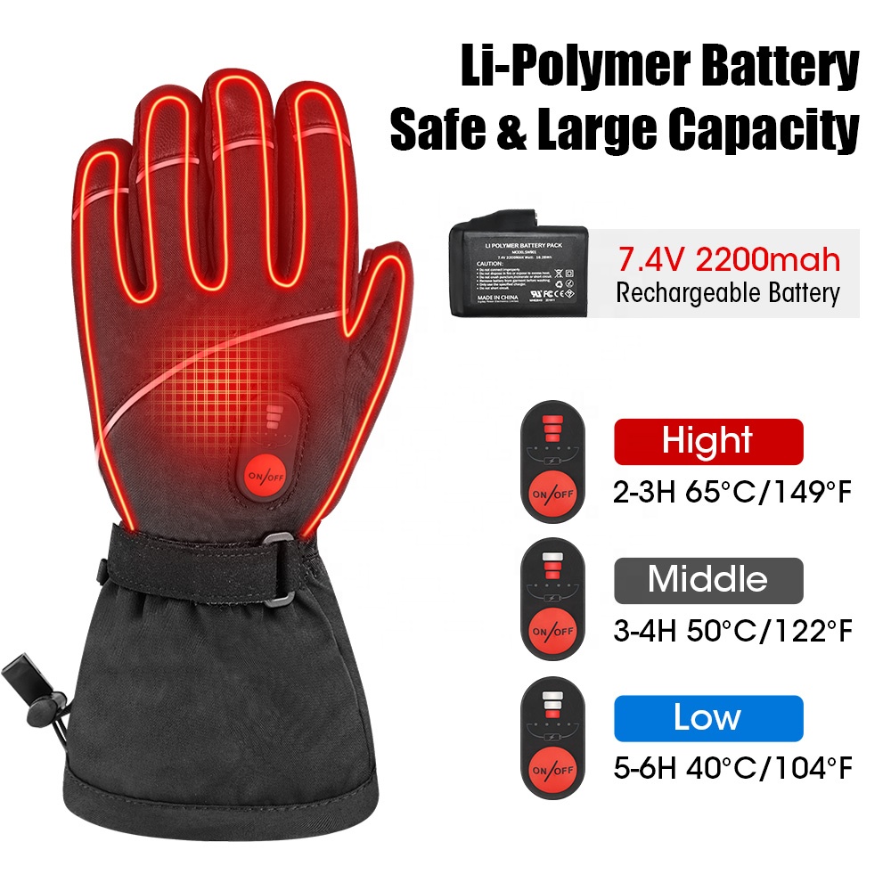 Maßgefertigte Outdoor-Heizhand – Heated Gloves Electric Bewertung und Preis