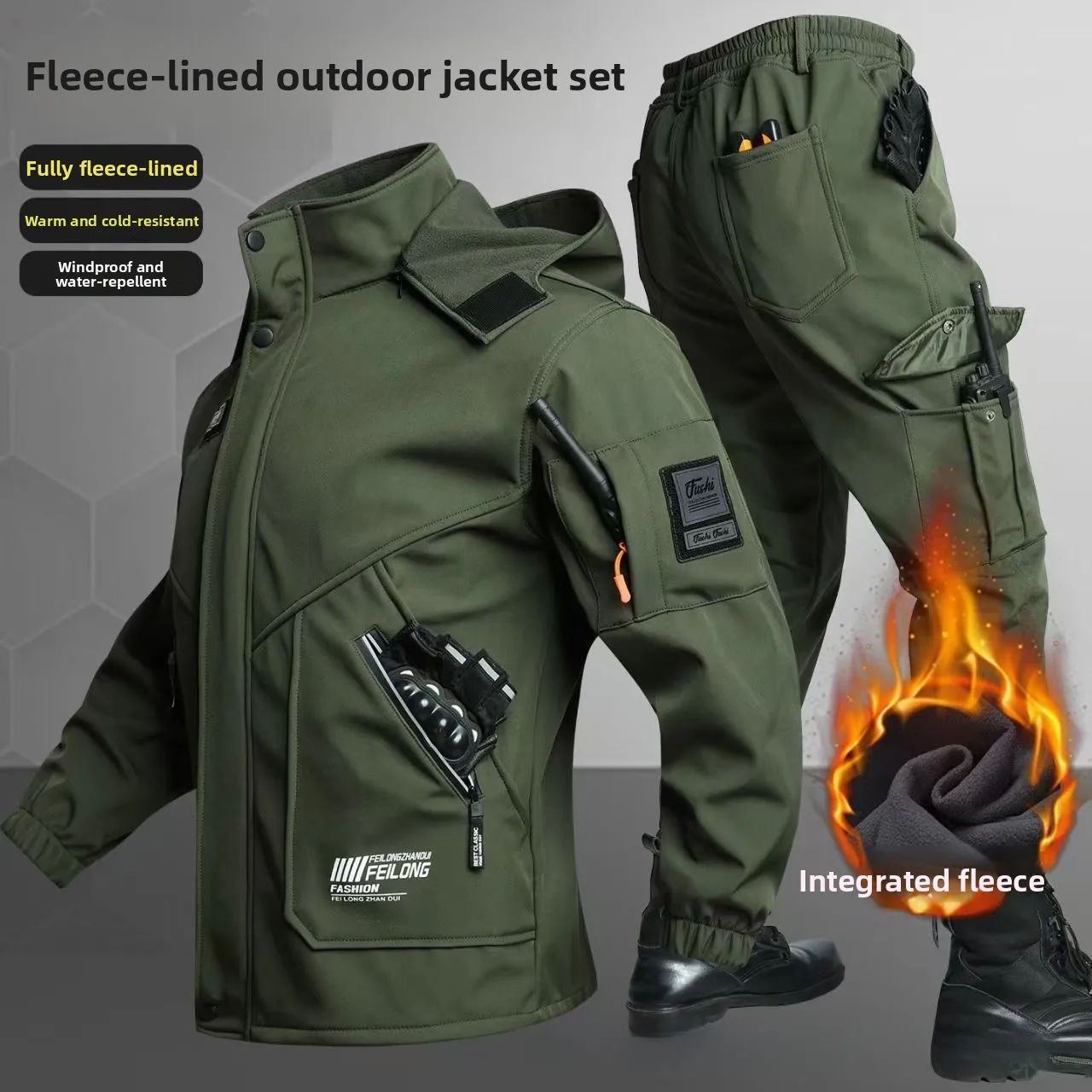 Verdicktes Fleece Herbst-Winte – Winter Clothing Pk Bewertung und Preis